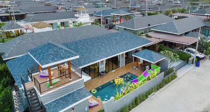 Orange Private Pool Villa, Near Cham Am Beach