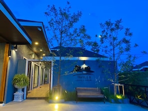 Villa, 3 Schlafzimmer, barrierefrei, Raucher | Außenbereich