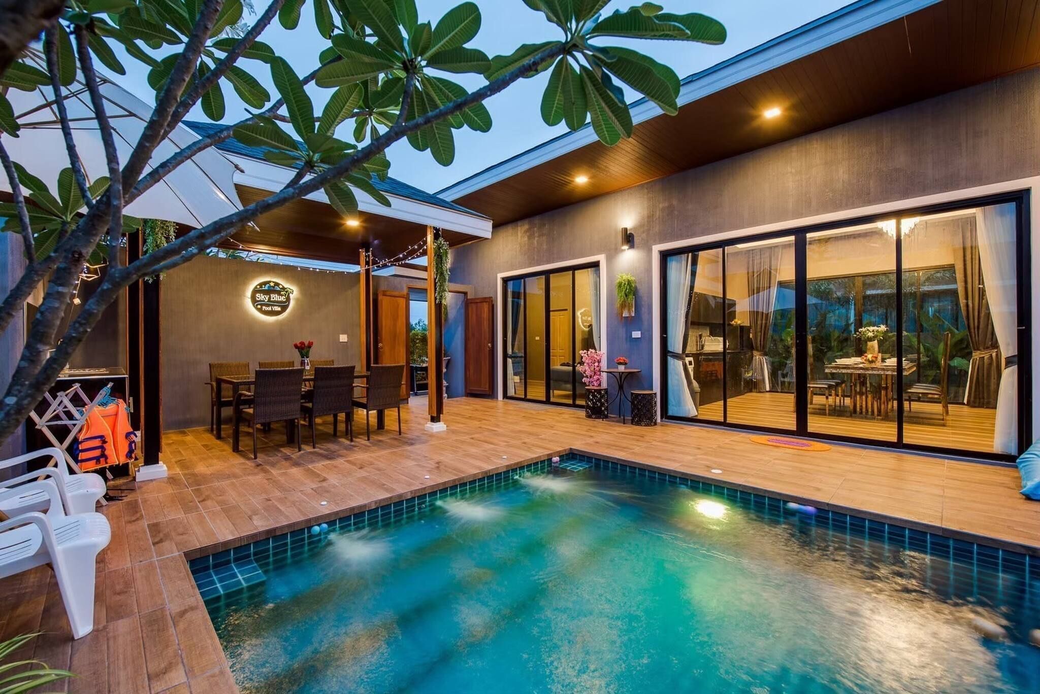 Outdoor pool