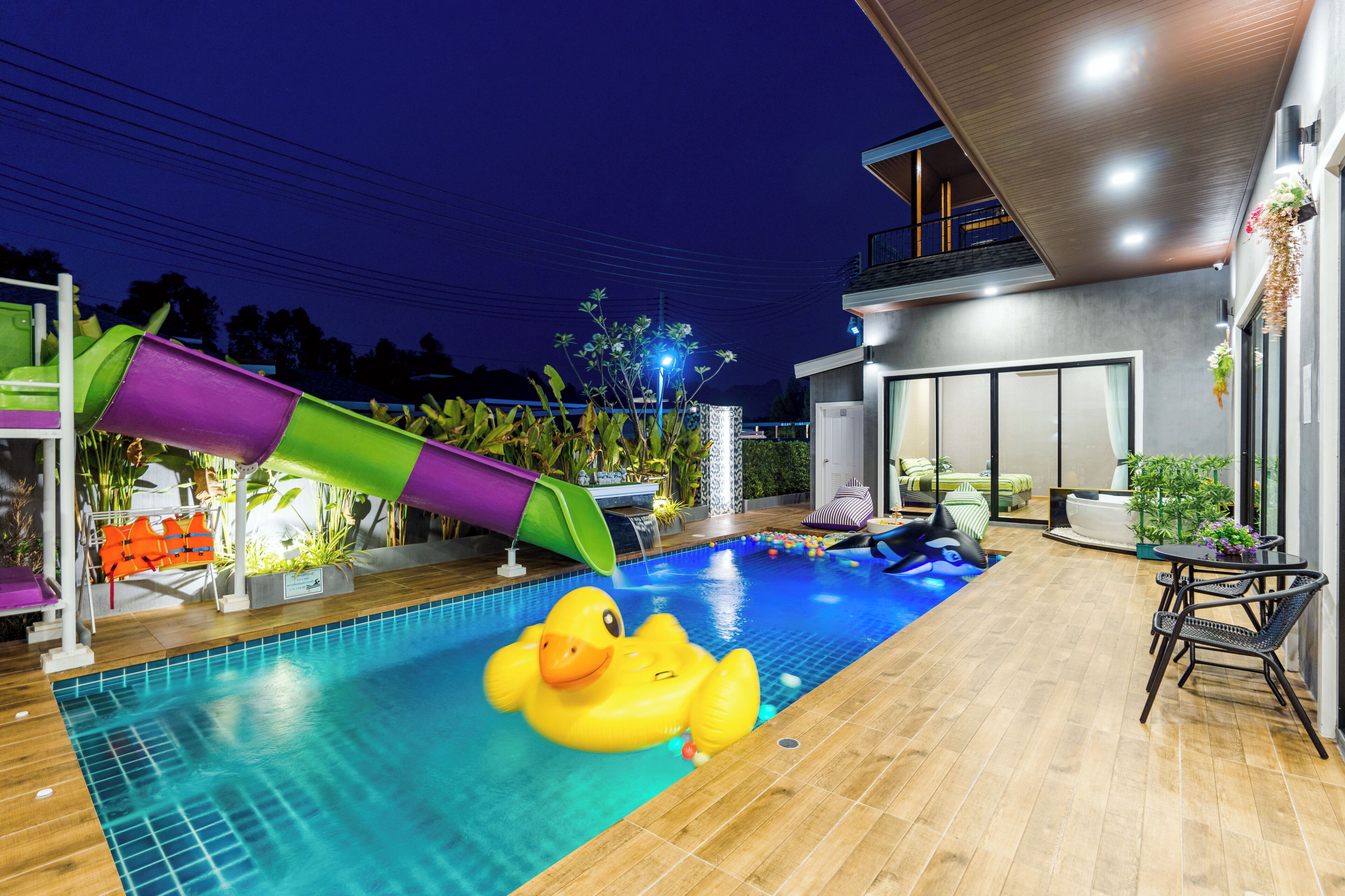 Vila, 3 kamar tidur, akses difabel, Boleh Merokok | Kolam renang | Kolam renang outdoor