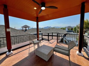 Villa, 3 chambres, accessible aux personnes à mobilité réduite, fumeurs | Terrasse/Patio