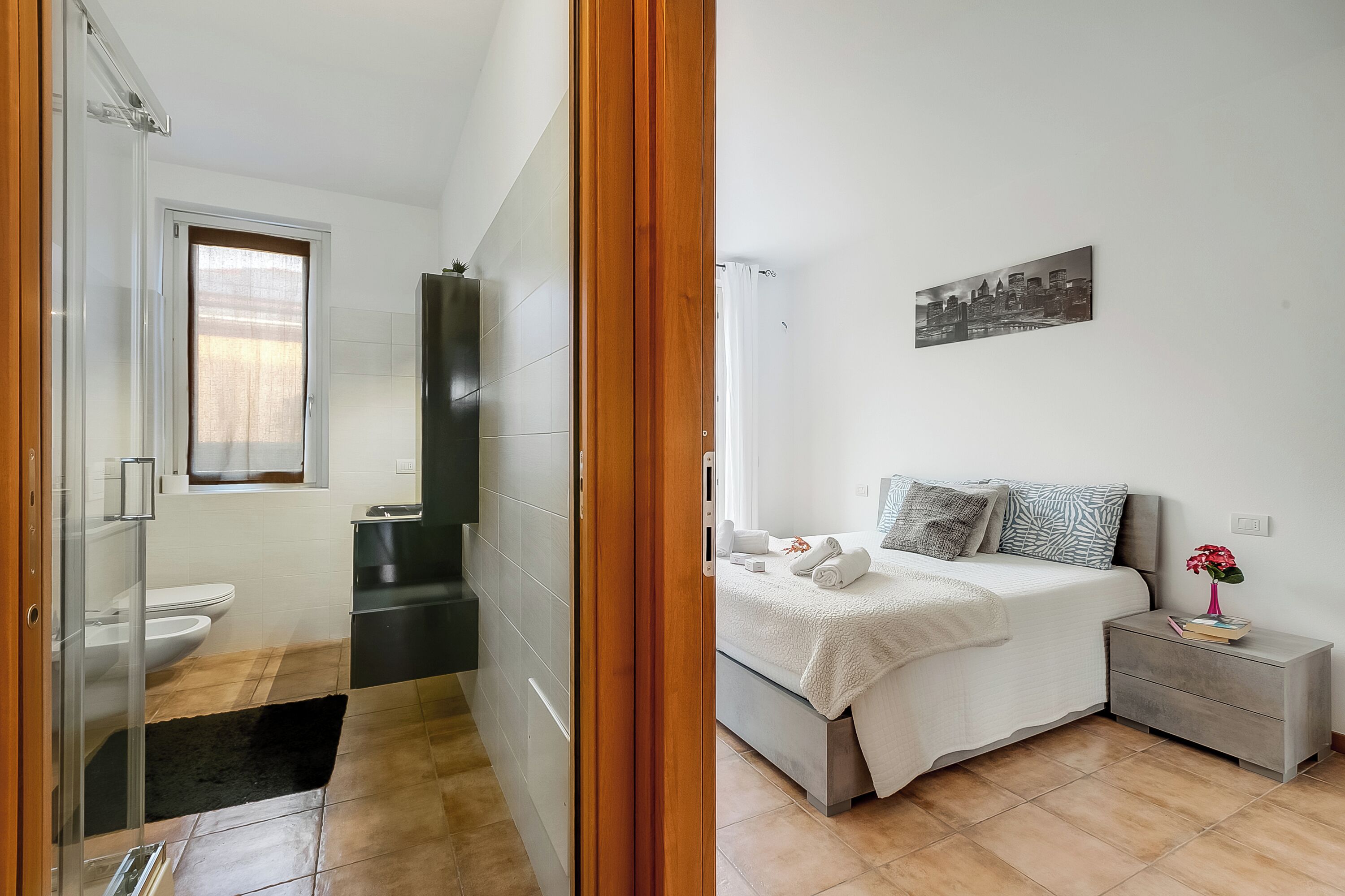 Apartamento familiar, varias habitaciones (Residence Due Laghi) | 1 dormitorio, wifi gratis, ropa de cama