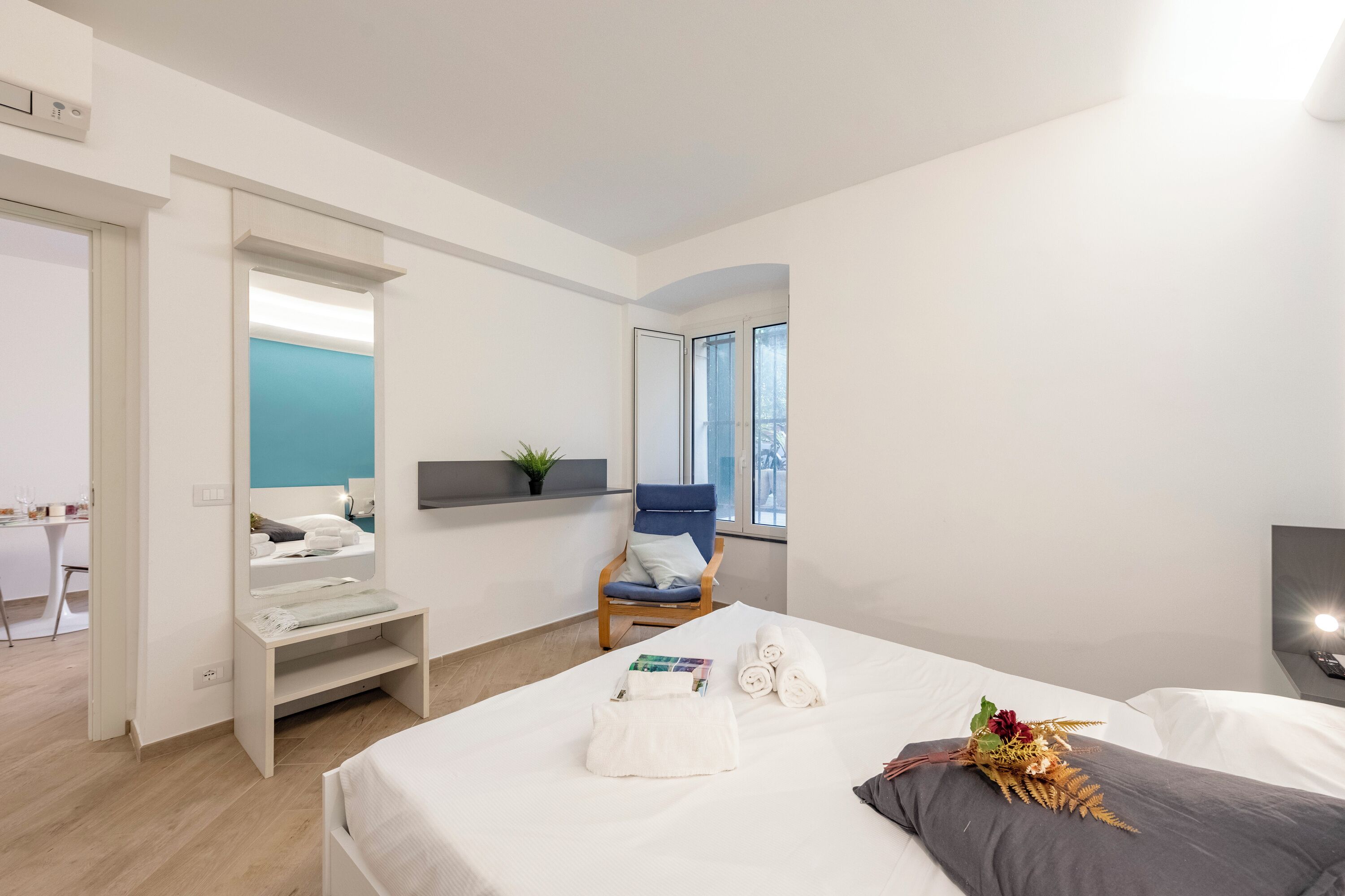 Family Apartment, Multiple Bedrooms (Central Flat In Genova) | 2 bedrooms, iron/ironing board, free WiFi, bed sheets