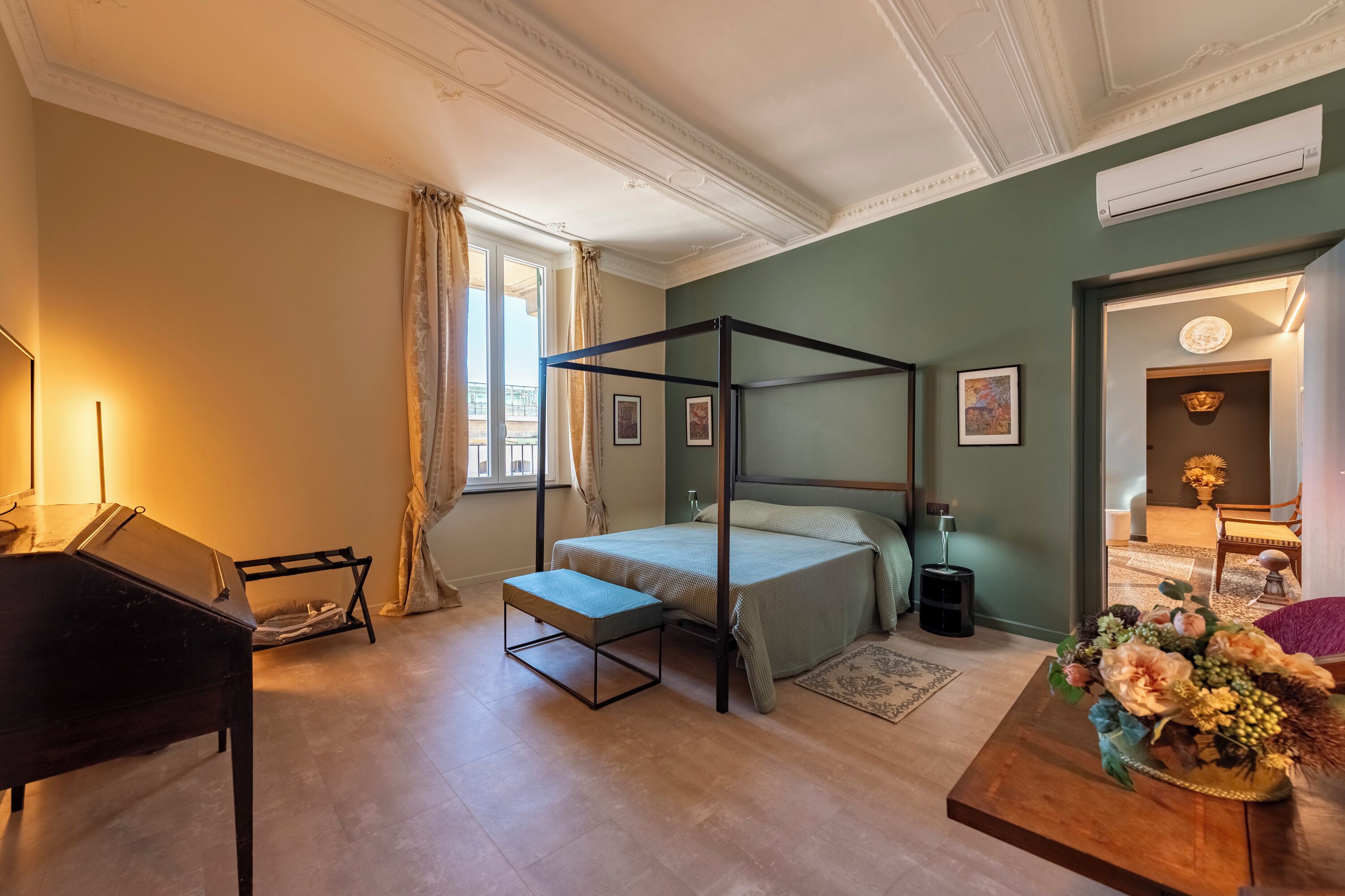 Standard-huoneisto, useita makuuhuoneita, meren rannalla (Precious House Genova Porto Antico) | 4 makuuhuonetta, silitysrauta/-lauta, ilmainen Wi-Fi, vuodevaatteet