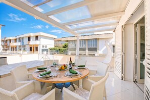 Family House, 3 Bedrooms, 2 Bathrooms (Casa Patino - Villa in Torre del Lago) | Outdoor dining - Casa Patino - Villa in Torre del Lago (Viareggio)