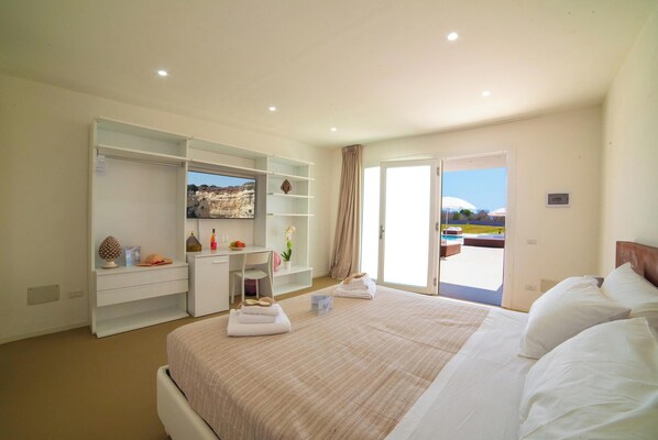 1 bedroom, desk, laptop workspace, soundproofing - Agricola Chiani (Melendugno)