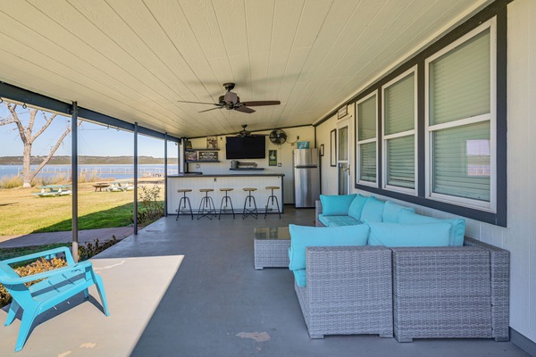 Graford Vacation Rental | 3BR | 1.5BA | 1,496 Sq Ft | Step-Free Access