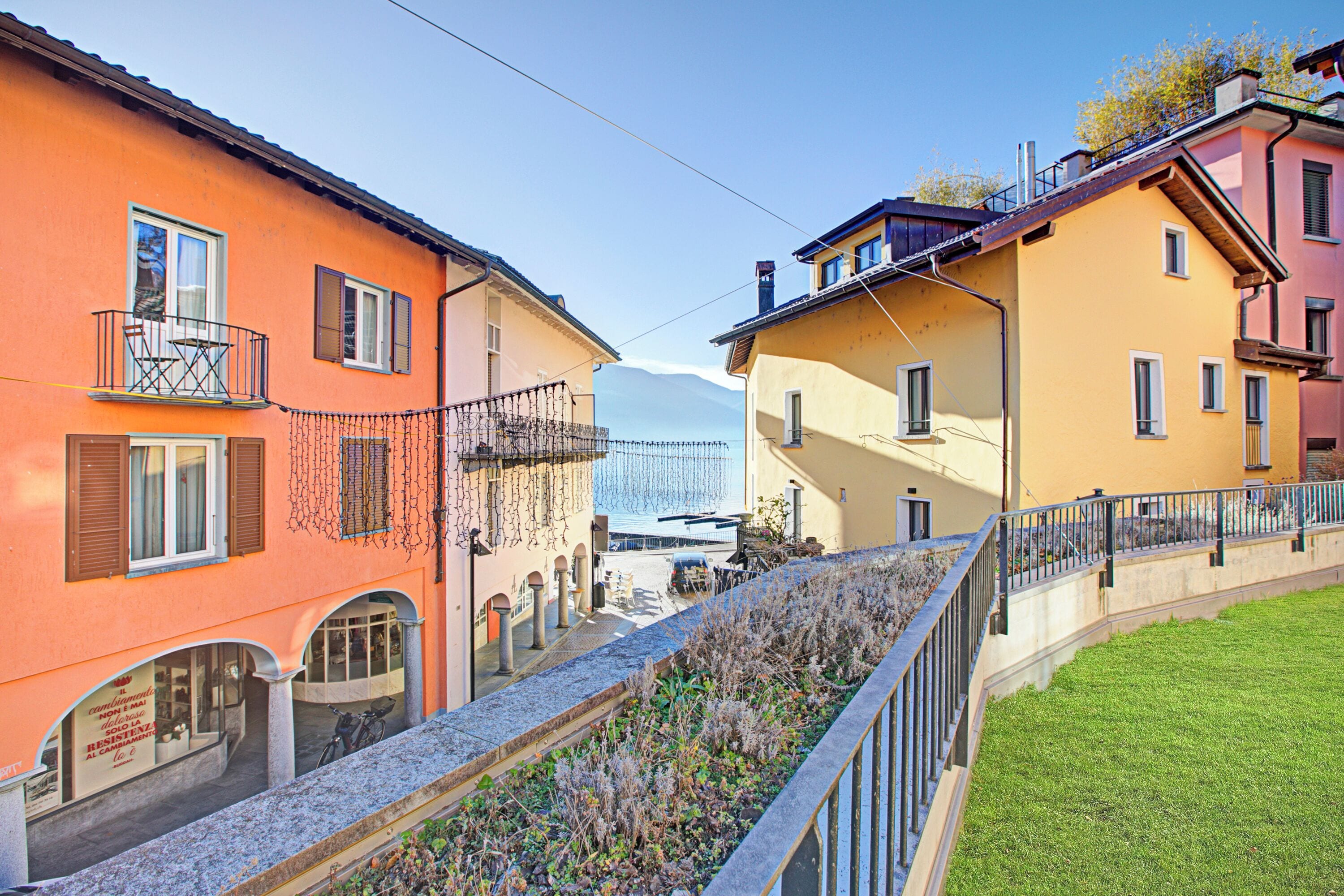 Familienapartment, Mehrere Schlafzimmer, 2 Bäder (Ô Lac Ascona with Garden) | Außenbereich