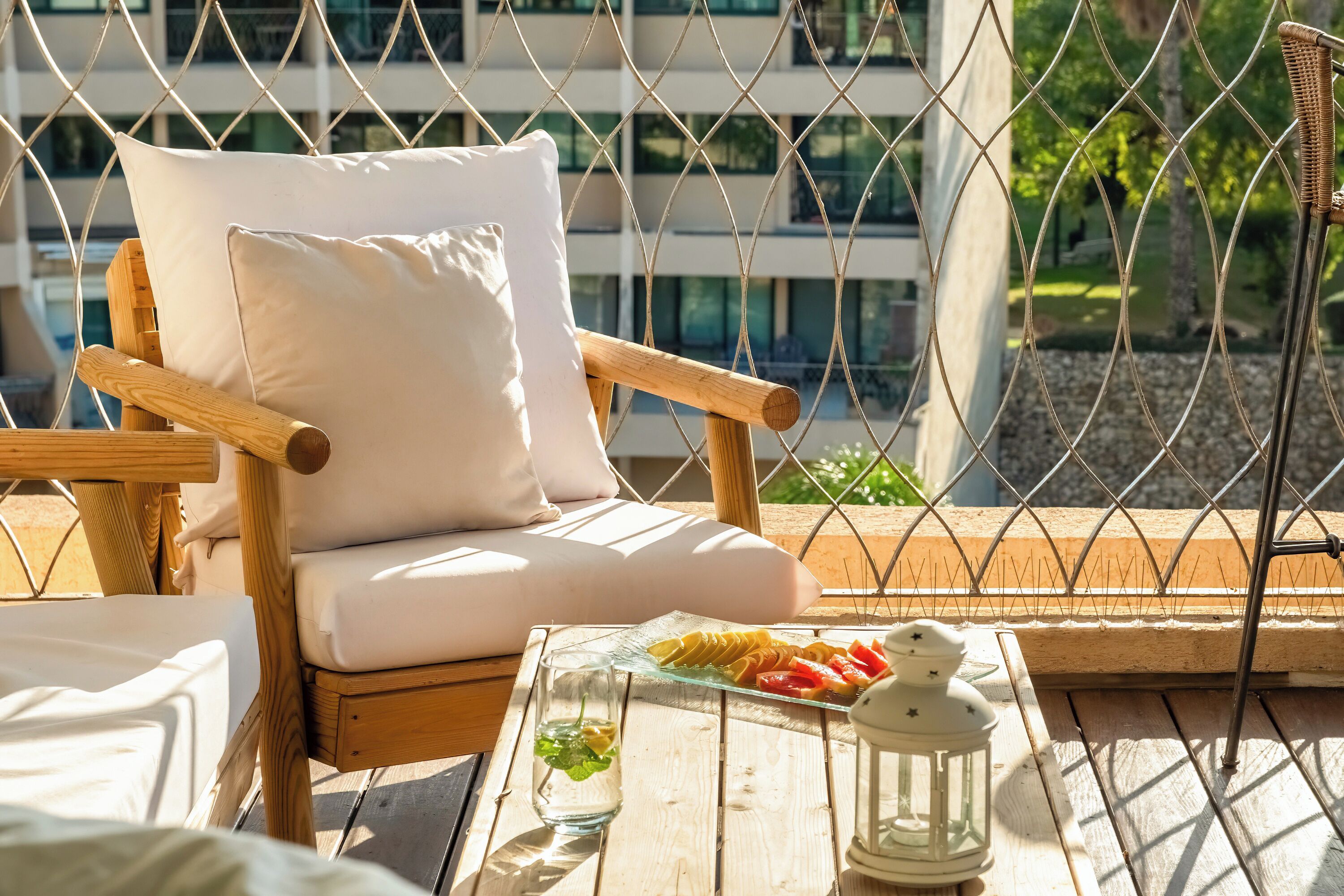 Appartement, vue sur la mer | Balcon