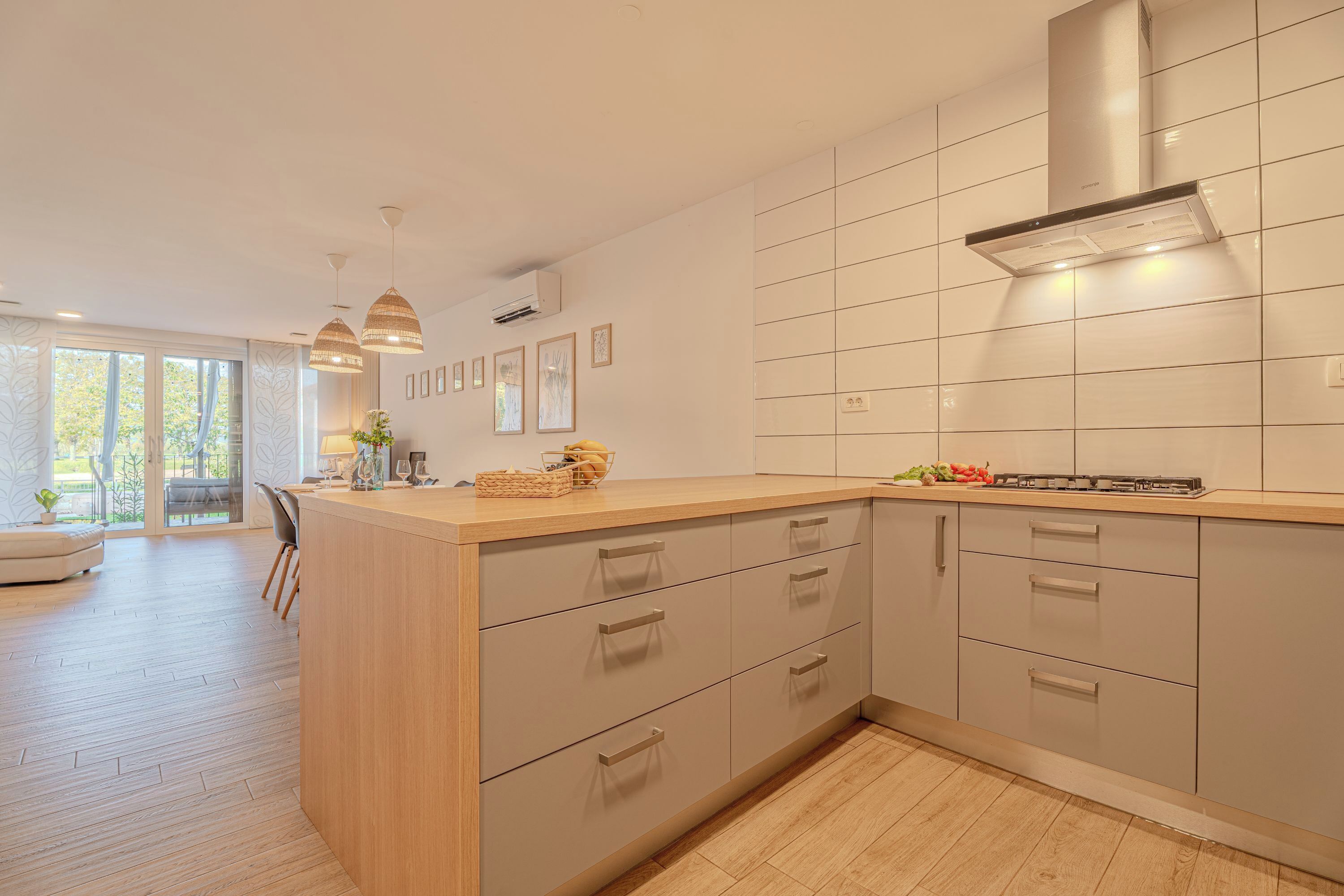 Family Villa, Multiple Bedrooms, 2 Bathrooms (Vipava River Retreat) | Private kitchen | Fridge, microwave, oven, stovetop