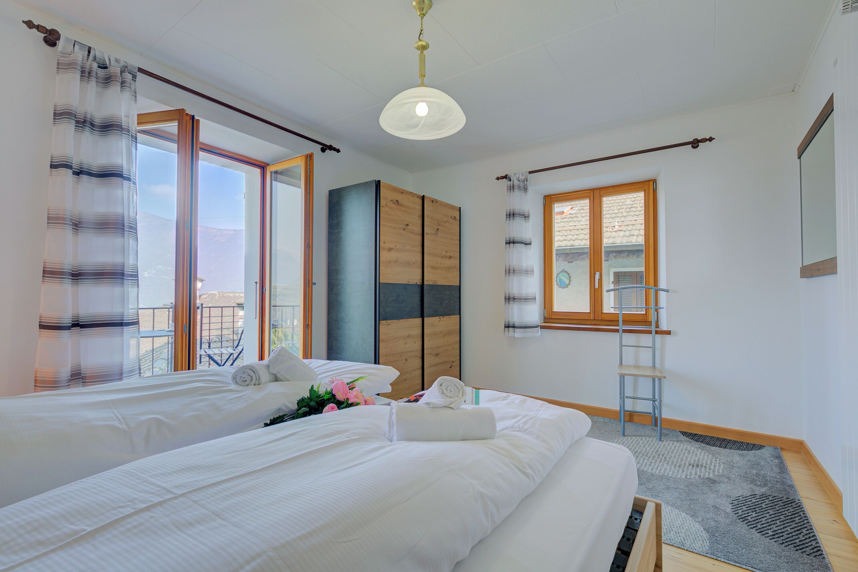 2 chambres, draps fournis