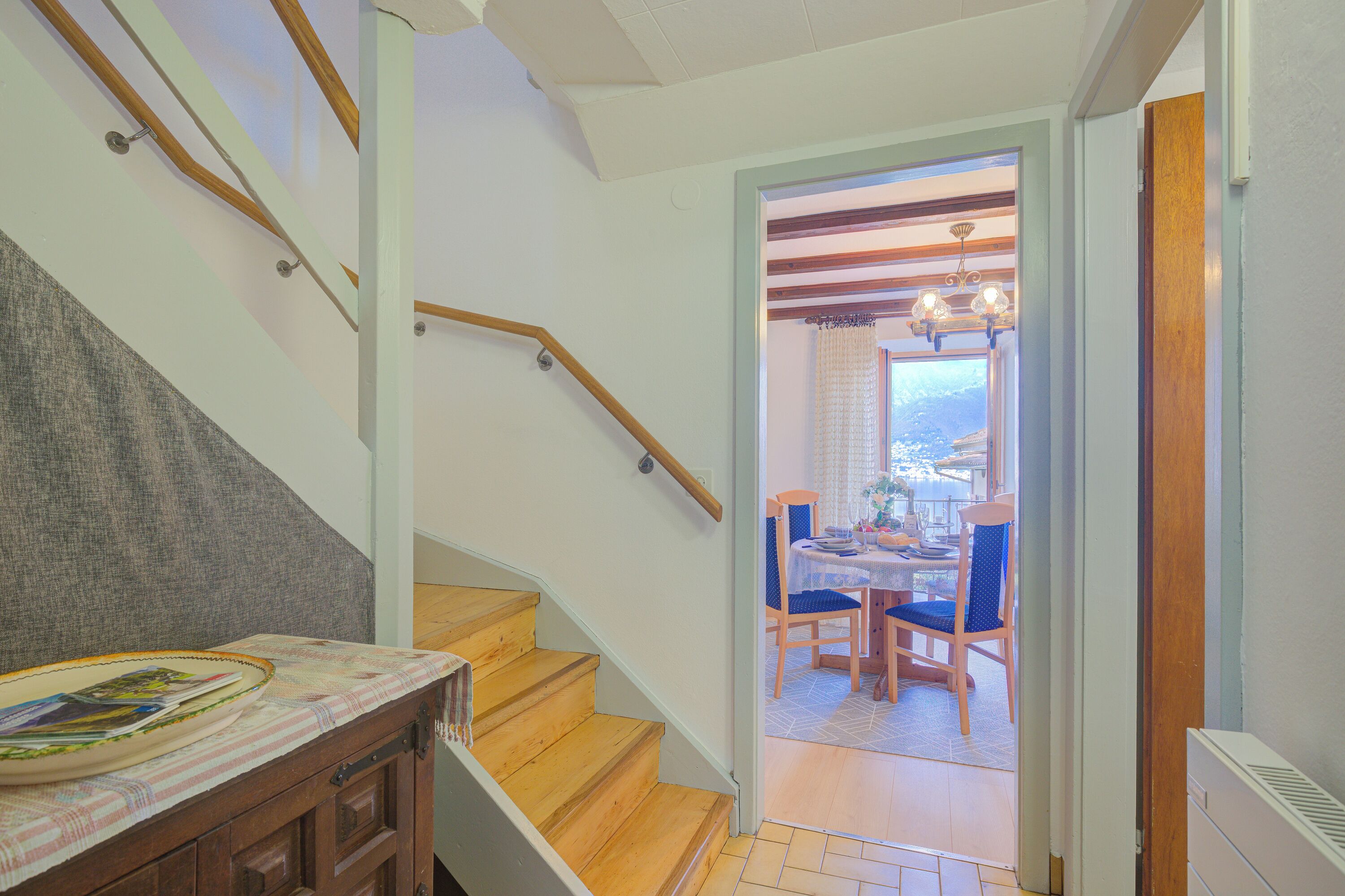 Appartement Familial, plusieurs chambres, côté montagne (Casa Patrizia) | Restauration