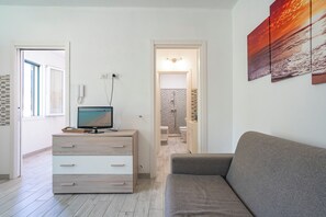 Family Apartment, Multiple Bedrooms (Casa Graziano 2 Near Sandy Beach) | Living area - Casa Graziano Apartments (Porto Cesareo)