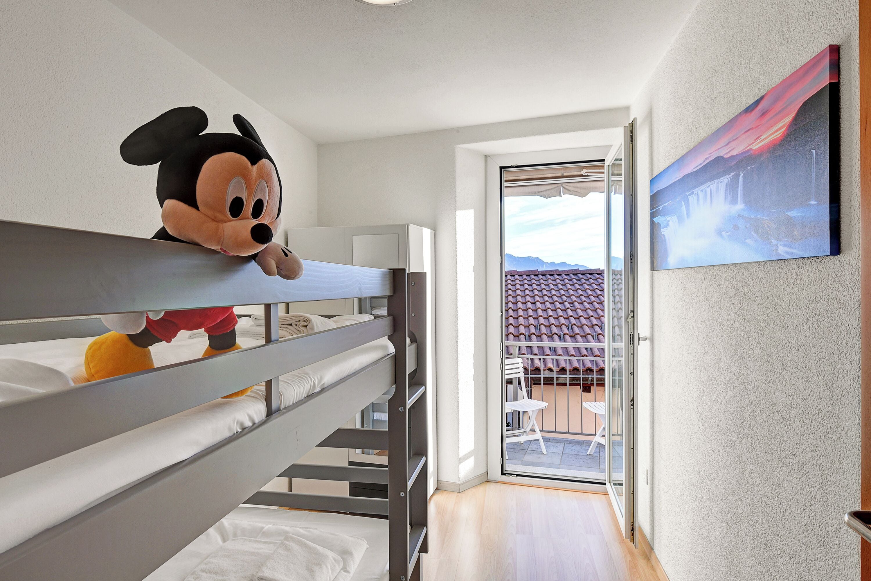 Family Apartment, Multiple Bedrooms (Lugano Bay View Due) | 1 bedroom, iron/ironing board, free WiFi, bed sheets