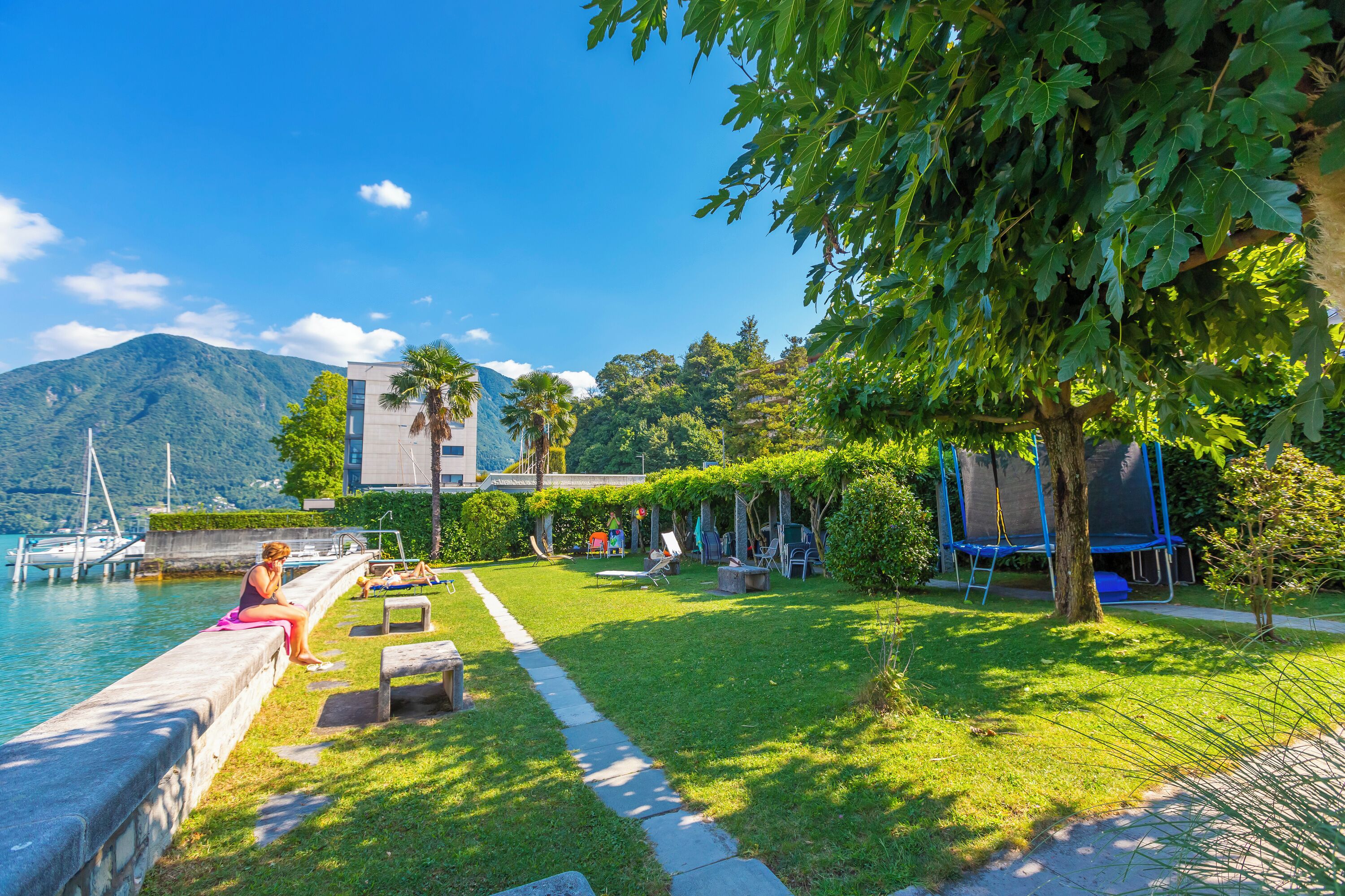 Estudio estándar, vista a la montaña, junto al lago (La Perla Sul Lago) | Áreas de la propiedad