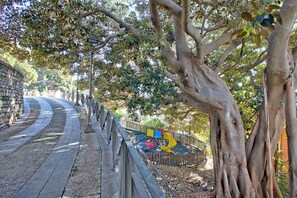 Overnattingsstedets uteområder