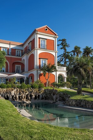 Façana frontal de l'allotjament