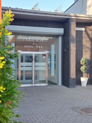 Façade de l’hébergement