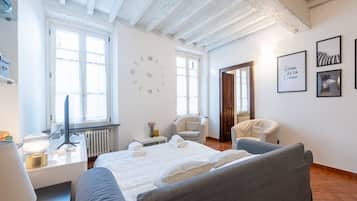 1 Schlafzimmer, BĂŒgeleisen/BĂŒgelbrett, WLAN, BettwĂ€sche