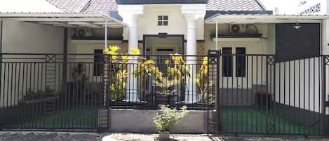 Fassade der Unterkunft