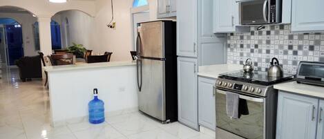 Microwave, oven, stovetop