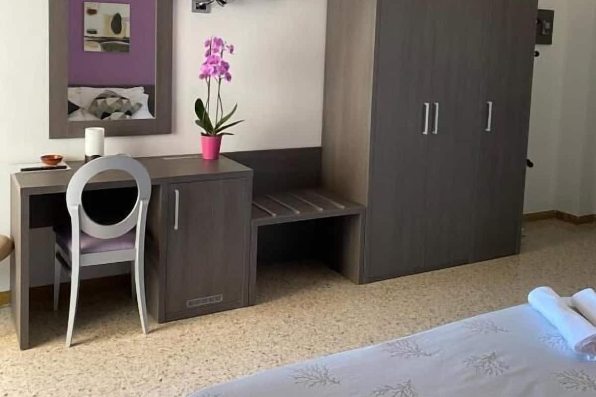 Comfort Quadruple Room, Multiple Beds, Balcony, Partial Sea View | In-room safe, free WiFi