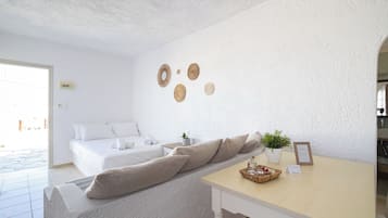 Lägenhet - 1 sovrum - terrass | Skrivbord, gratis wi-fi och sängkläder