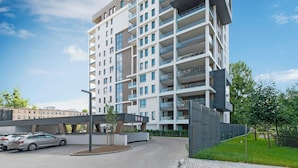 Fassade der Unterkunft