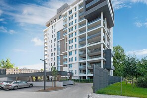 Overnatningsstedets facade
