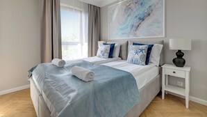 Deluxe-Apartment, Stadtblick