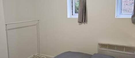 1 bedroom, iron/ironing board, bed sheets
