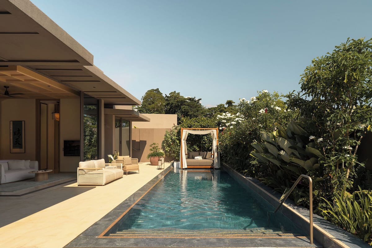 Sunset One-Bedroom Pool Villa | Courtyard view