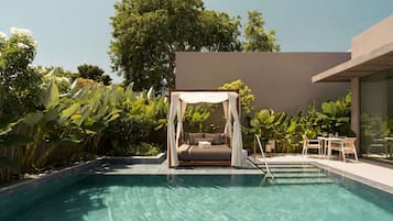Signature One Bedroom Pool Villa | Minibar (free items), blackout drapes, soundproofing, cribs (free)