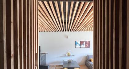 Maison avec Spa et sauna dans les pierres dorées. Vue imprenable sur le chùteau.