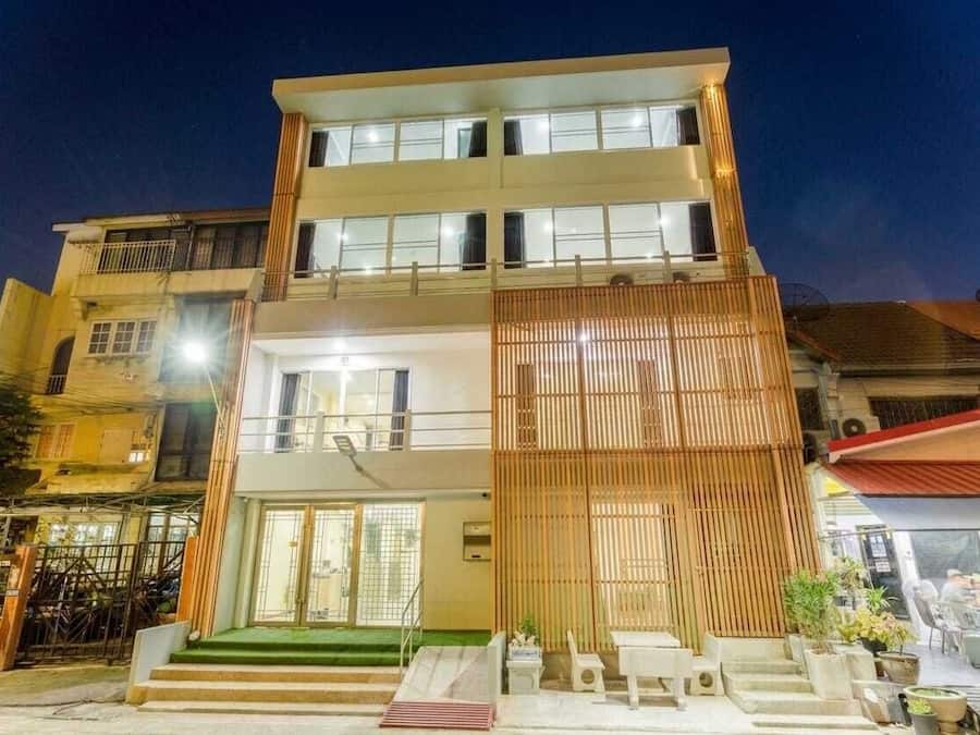Fachada da propriedade