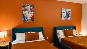 2 Schlafzimmer, Bügeleisen/Bügelbrett, kostenloses WLAN, Bettwäsche