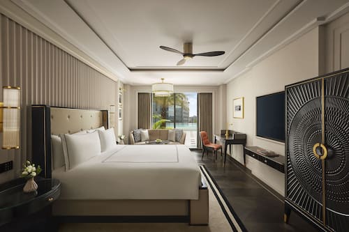 Room, 1 King Bed, Pool View | View from room