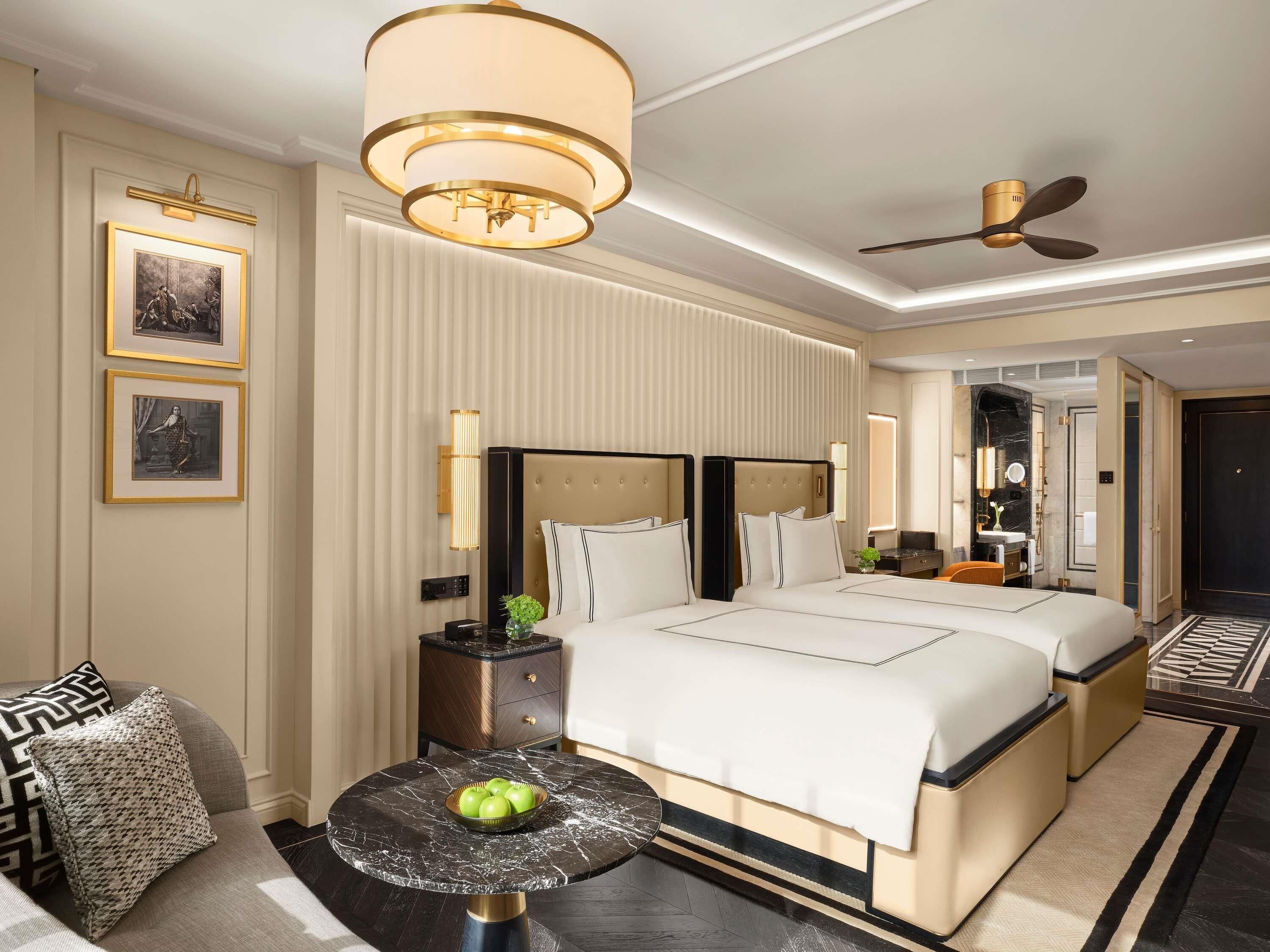 Premium bedding, free minibar, in-room safe, desk