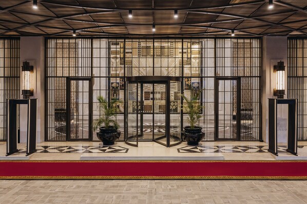 Entrada de l'allotjament