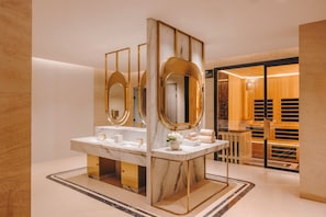 Espace de soins pour les couples, sauna, hammam, soins corporels
