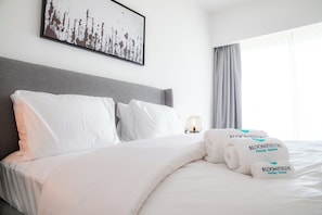 1 bedroom, in-room safe, iron/ironing board, free WiFi