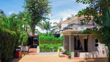 Fachada de la propiedad