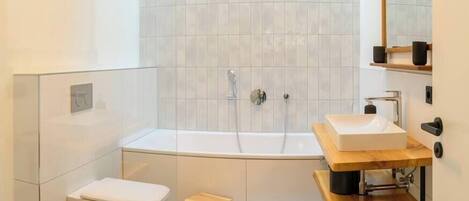 Hair dryer, towels