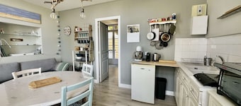 L'Émeraude, apartment with terrace near the beach