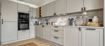 Beachfront eco-friendly penthouse with ocean view and modern interior sleeping up to 5