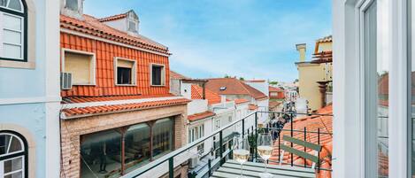 Apartamento, 2 quartos, para não fumantes, sacada | Sacada