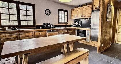 Appartement au pied des pistes du Bettex avec vue imprenable sur le Mont Blanc