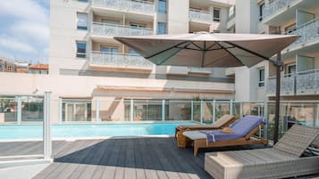 Seasonal outdoor pool