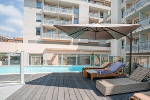 Seasonal outdoor pool