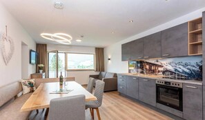 Apartment, Bergblick